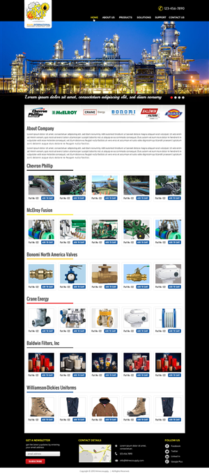 Web Design by Sbss for this project | Design: #2739389