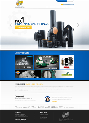 Web-Design von TechWise für dieses Projekt | Design #2758694