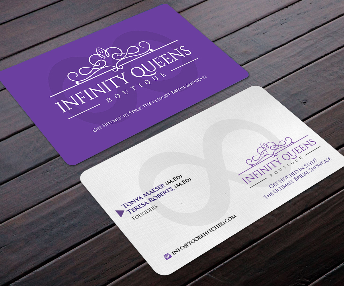 Design de Carte de Visite par Designers Hub pour infinity queens boutique | Design #17444622