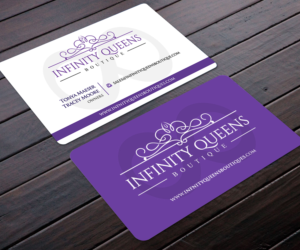 Business Card Design by Designers Hub for infinity queens boutique | Design: #17444745