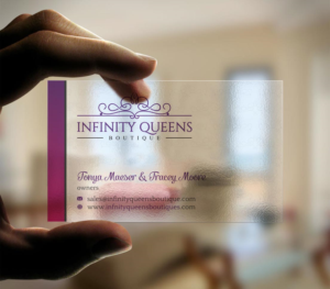 Business Card Design by INDIAN_Ashok for infinity queens boutique | Design: #17449195