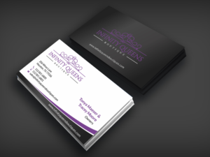 Business Card Design by SKYdesign for infinity queens boutique | Design: #17445450