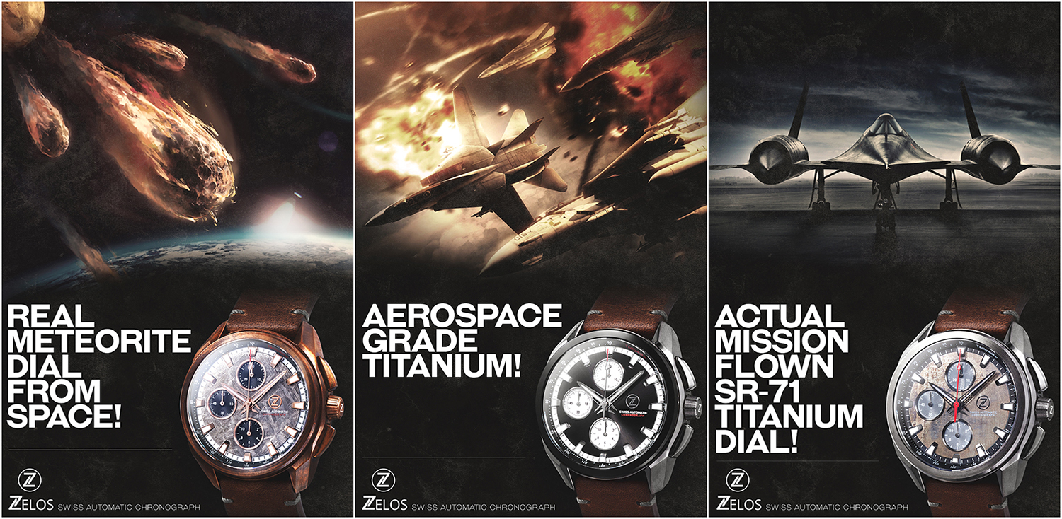 Poster Design by B L X C K_R X I N B O W for Ventus Watches | Design #17438234