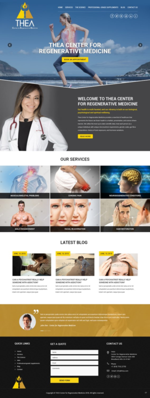 Web Design by pb for this project | Design: #17456160