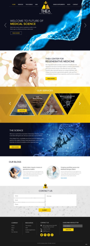 Web Design by pb for this project | Design: #17456172