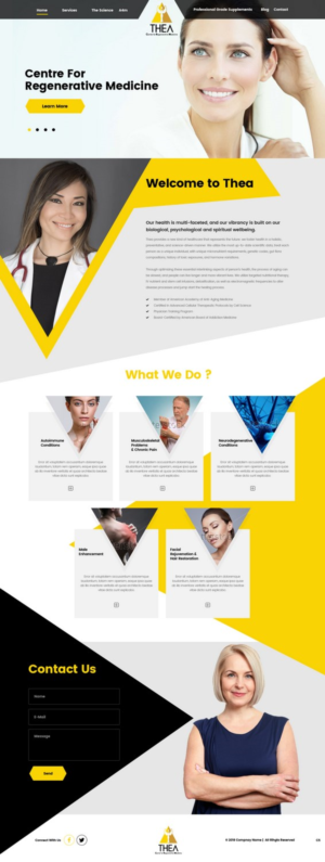 Web Design by pb for this project | Design: #17468256