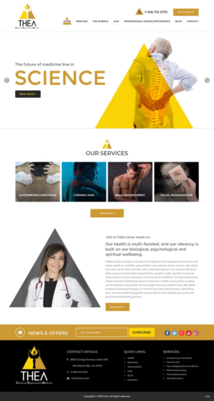 Web Design by pb for this project | Design: #17468259