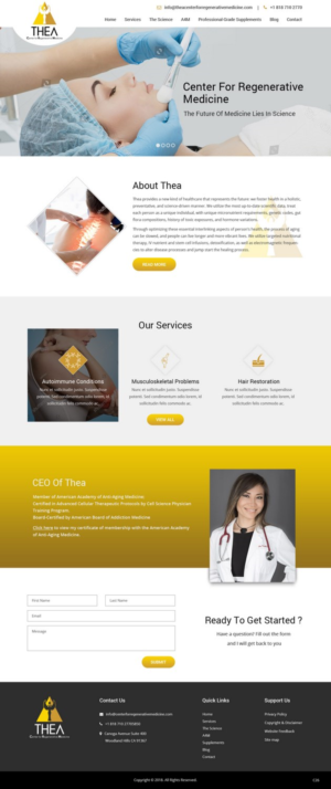 Web Design by pb for this project | Design: #17468261