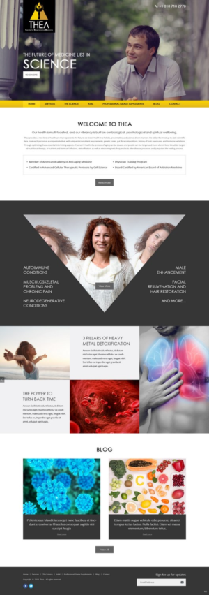 Web Design by pb for this project | Design: #17480550
