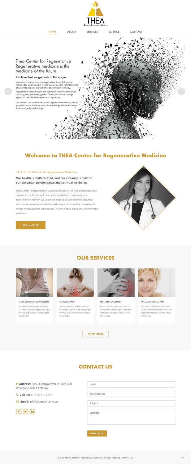 Web Design by pb for this project | Design #17503555