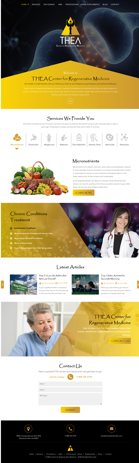 Web Design by rightway for this project | Design #17457042
