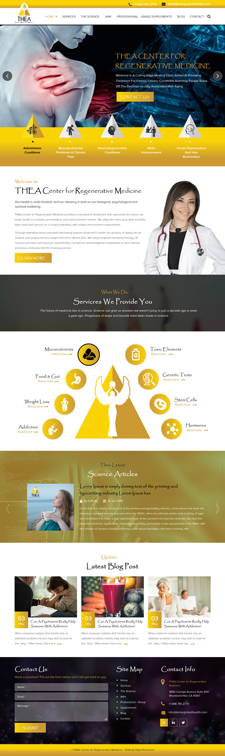 Web Design by rightway for this project | Design #17457043