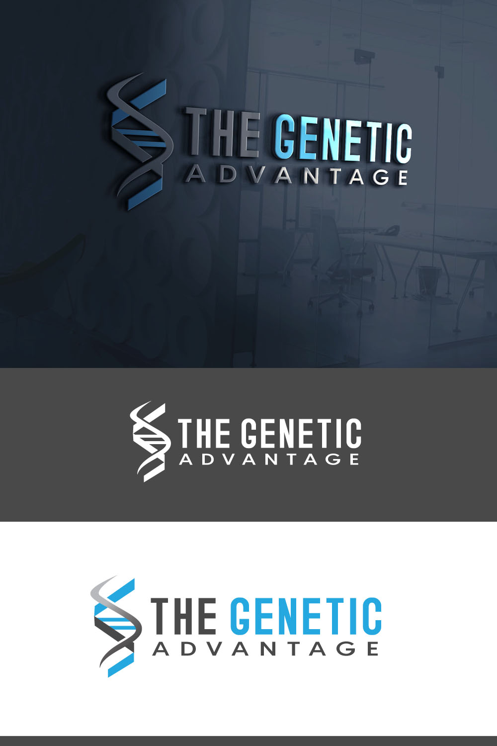 Logo Design by e-graphics for The Genetic Advantage | Design #17476388