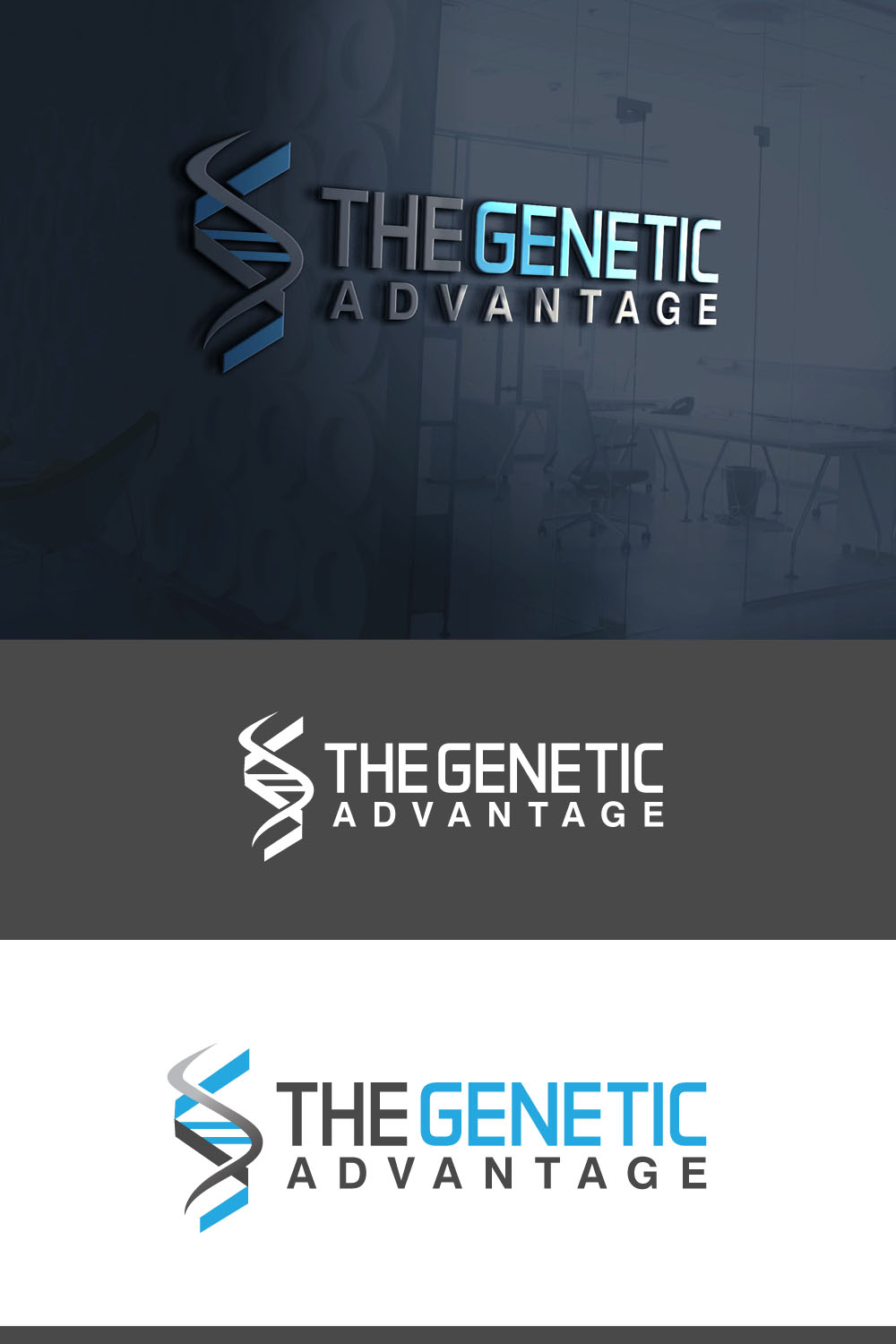 Logo Design by e-graphics for The Genetic Advantage | Design #17476389
