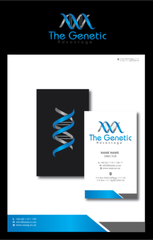 Diseño de Logo por zebronicgraphic para The Genetic Advantage | Diseño: #17493344