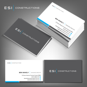 Business Card Design by adiazudin for this project | Design: #17439686