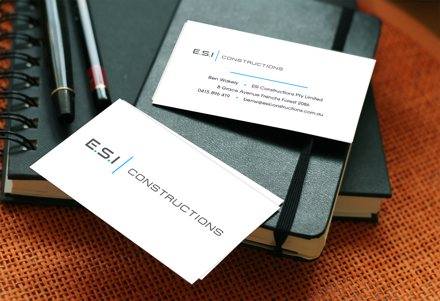 Business Card Design by VladimirSp for this project | Design #17543579