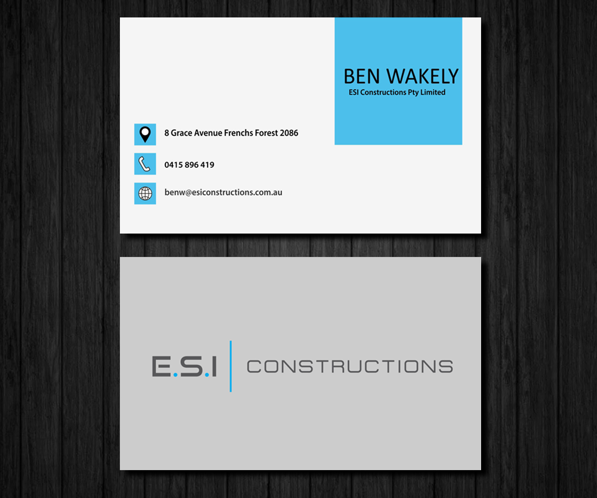 Business Card Design by Chanchal 2 for this project | Design #17493432