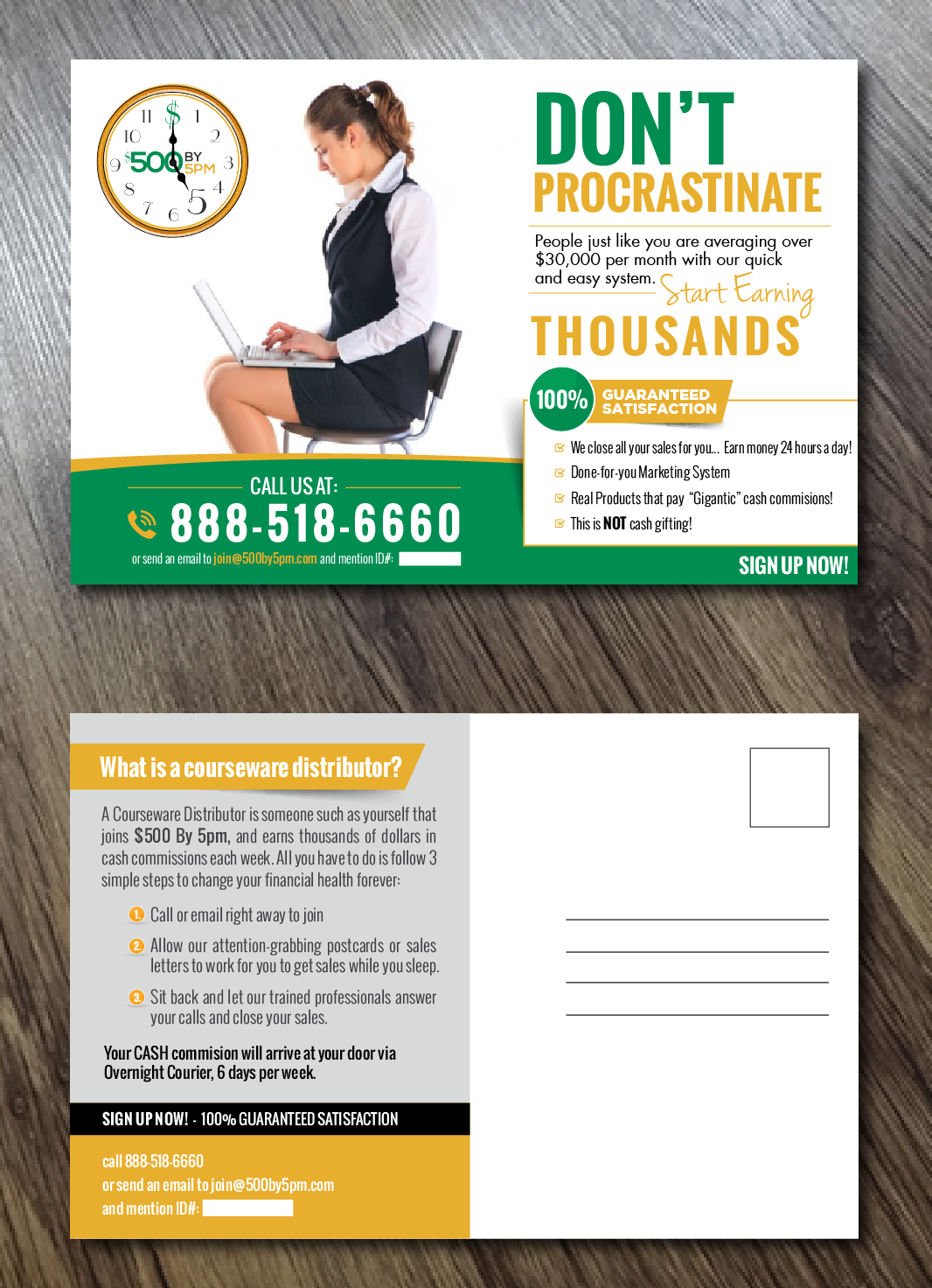 Diseño de Postal por Alexandar para Candice Companies LLC | Diseño #17454625