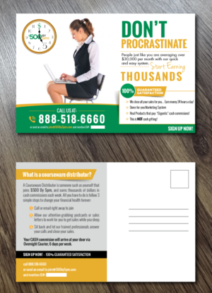 Diseño de Postal por Alexandar para Candice Companies LLC | Diseño: #17454625