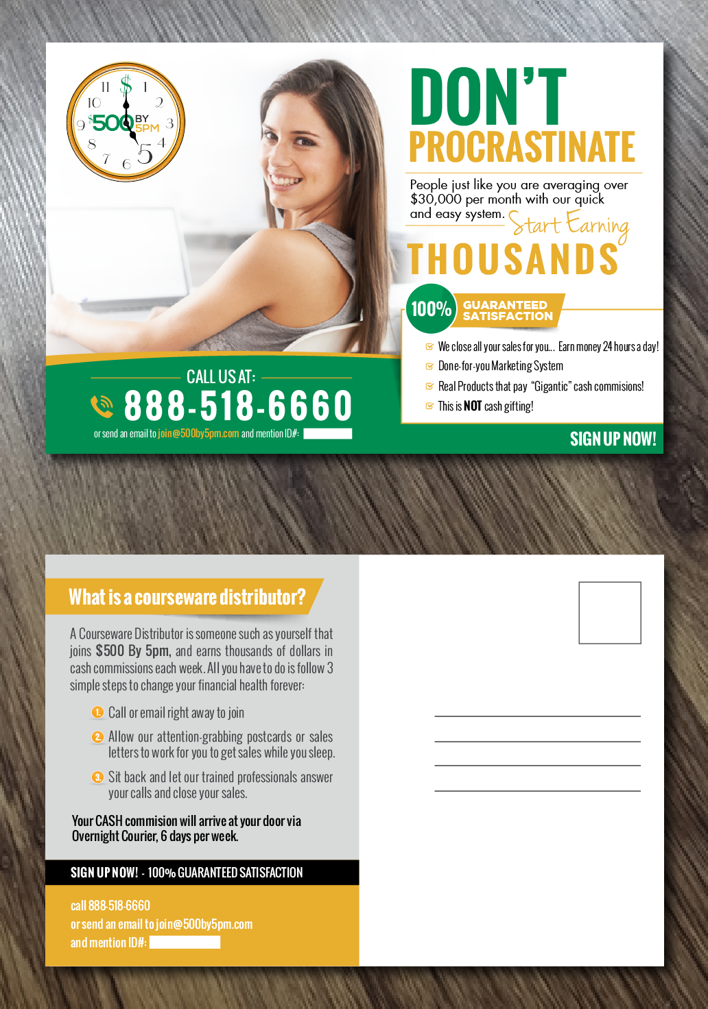 Diseño de Postal por Alexandar para Candice Companies LLC | Diseño #17454626
