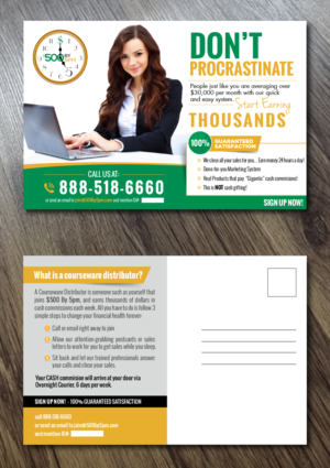 Diseño de Postal por Alexandar para Candice Companies LLC | Diseño: #17454627