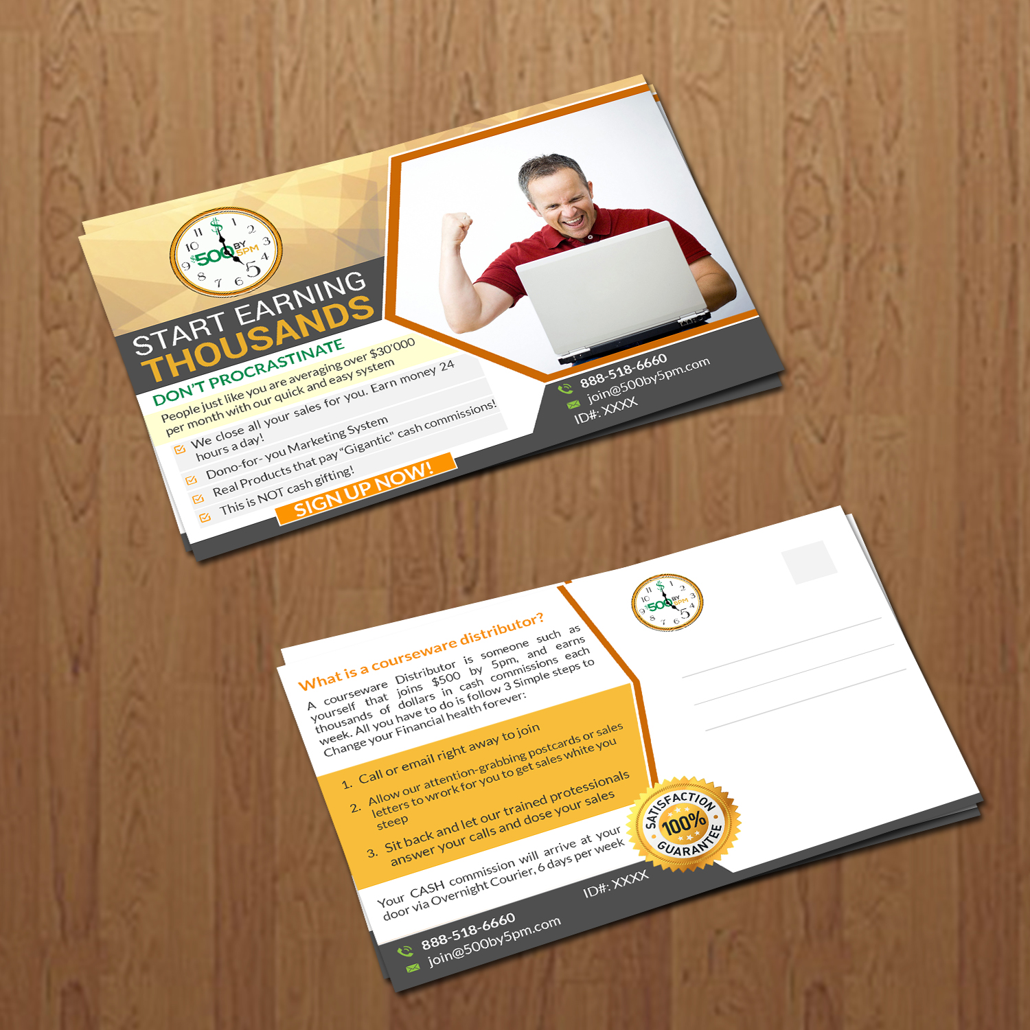 Diseño de Postal por creative.bugs para Candice Companies LLC | Diseño #17442384
