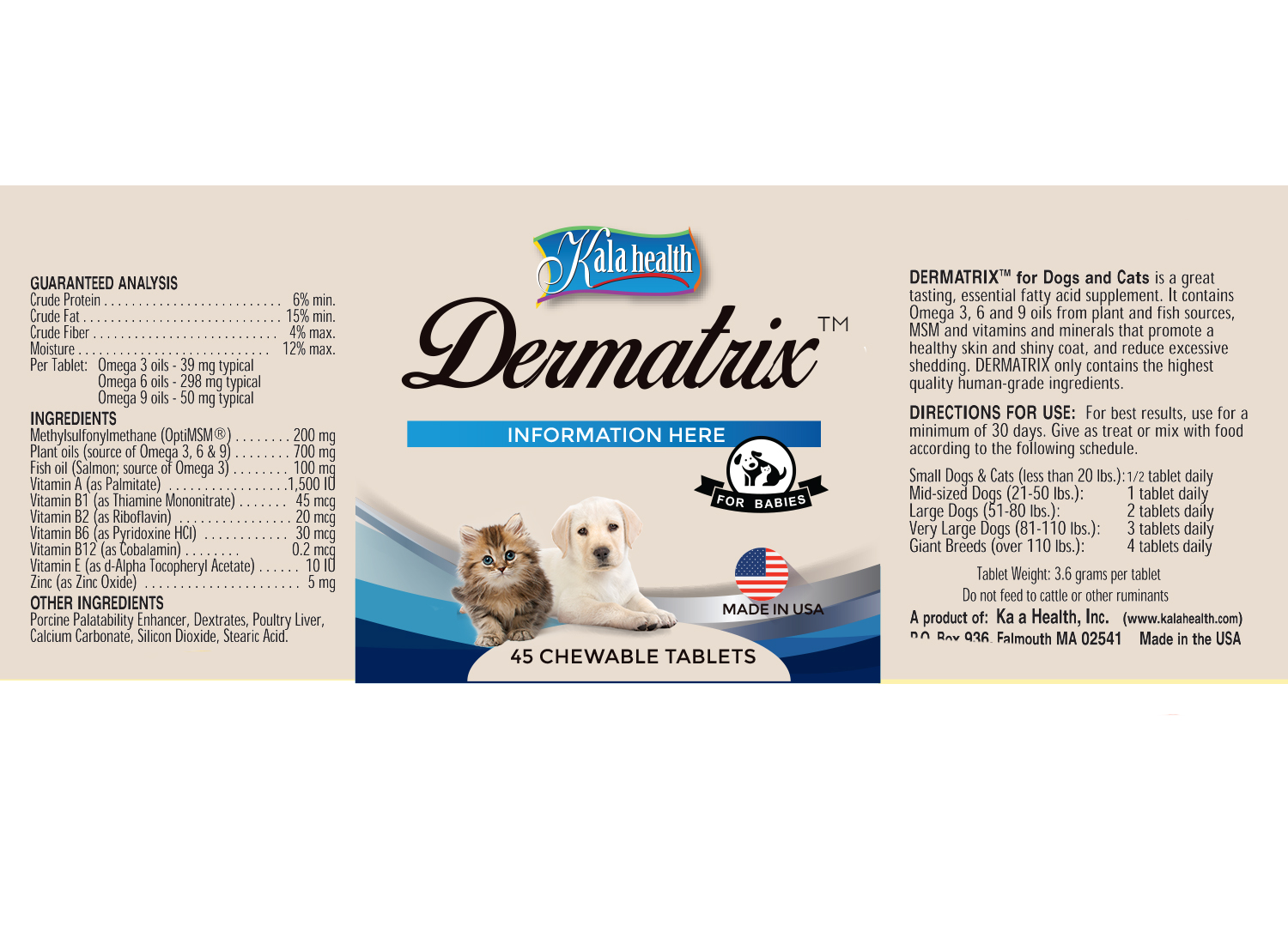 Label Design by Polina Perova for Wildlife & Veterinary Supplies | Design #17609342