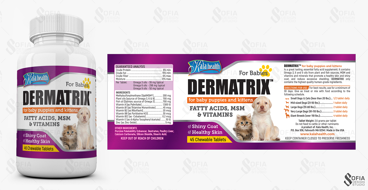 Label Design by SofiaDesignStudio for Wildlife & Veterinary Supplies | Design #17568857