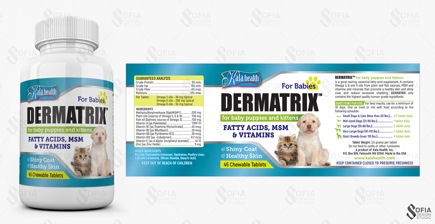 Label Design by SofiaDesignStudio for Wildlife & Veterinary Supplies | Design #17568858