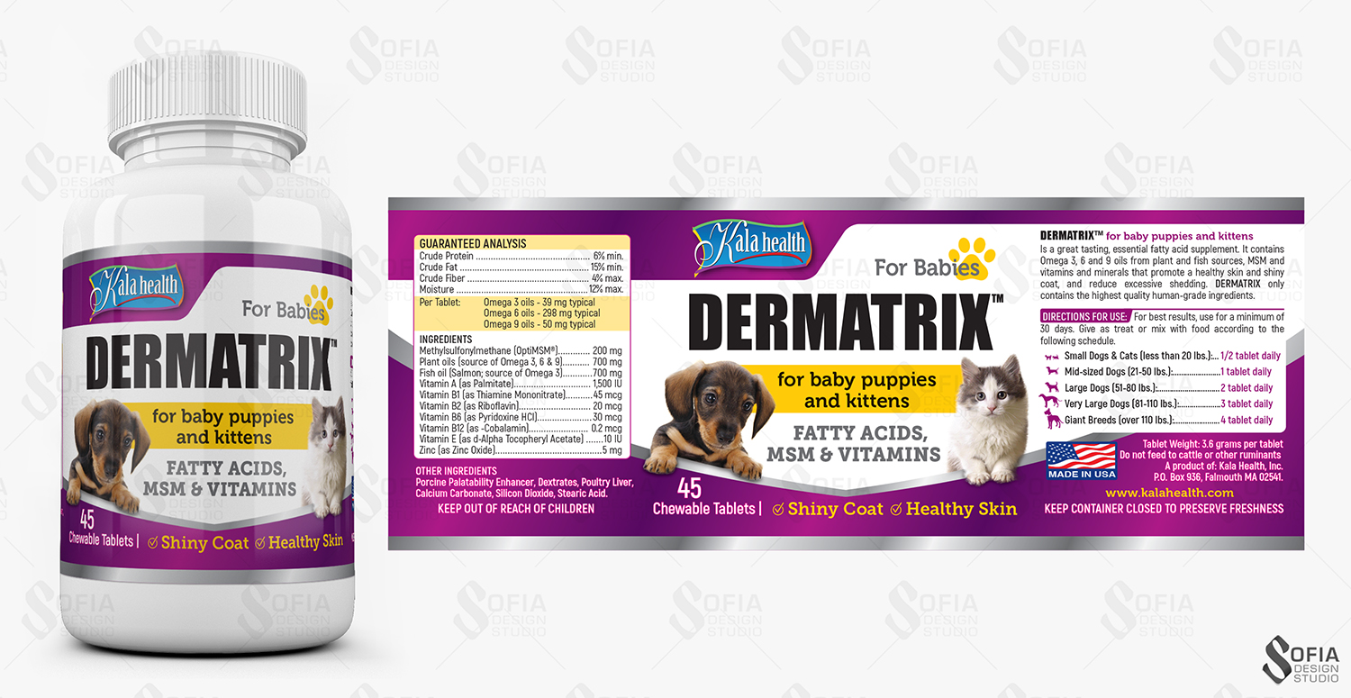 Label Design by SofiaDesignStudio for Wildlife & Veterinary Supplies | Design #17575345