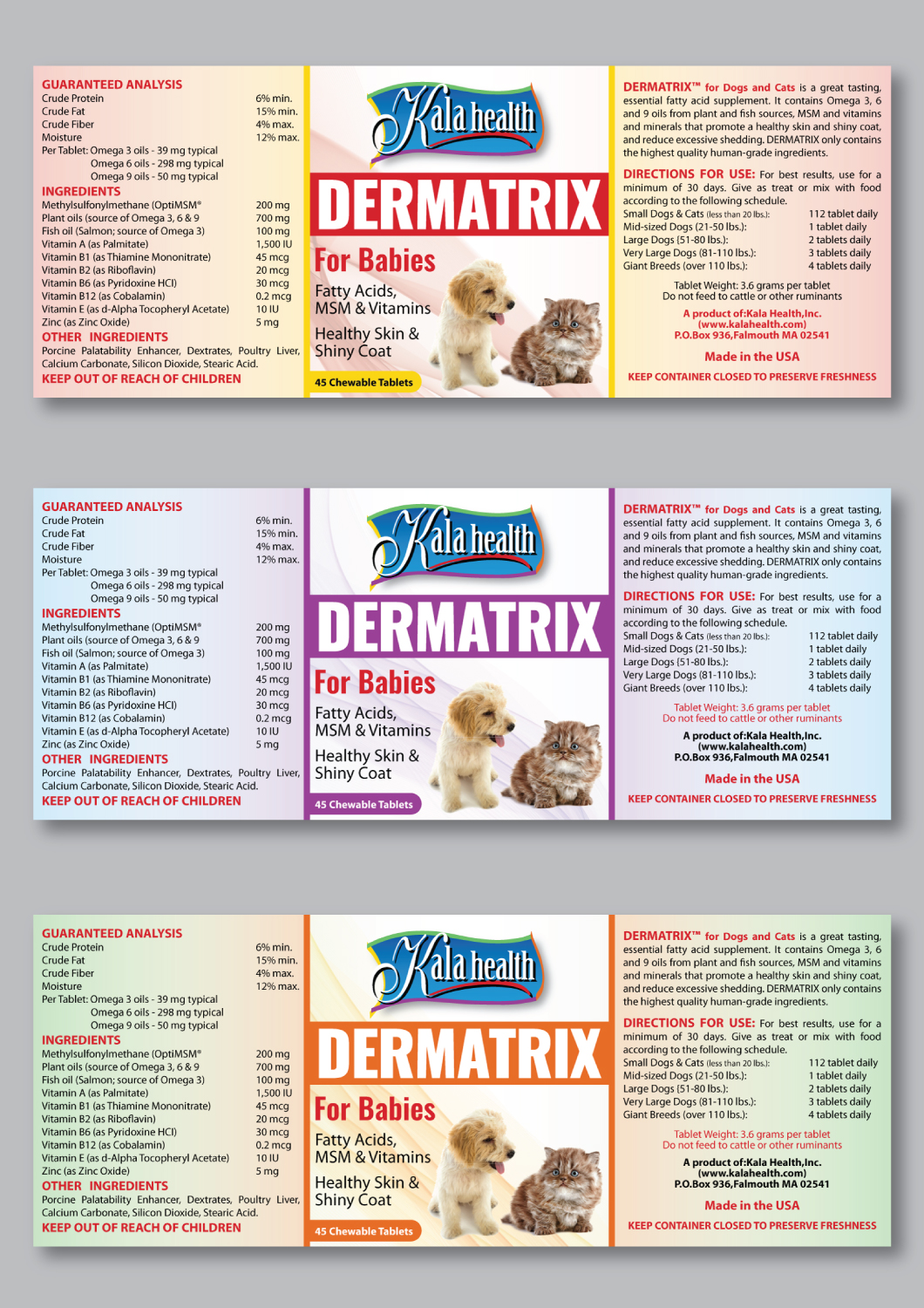 Design Étiquette par Dexter Solutions pour Wildlife & Veterinary Supplies | Design #17605109