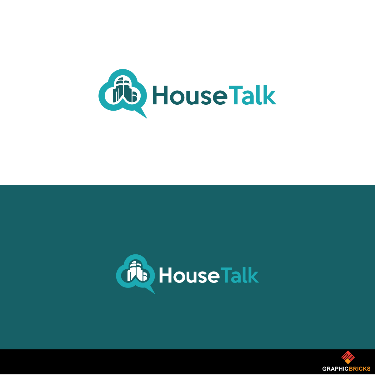 Logo-Design von Graphic Bricks für House Talk | Design #17452778