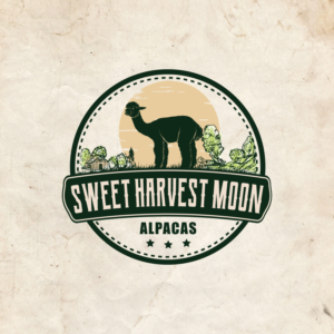 Logo-Design von NEX für Sweet Harvest Moon Alpacas | Design: #17483327