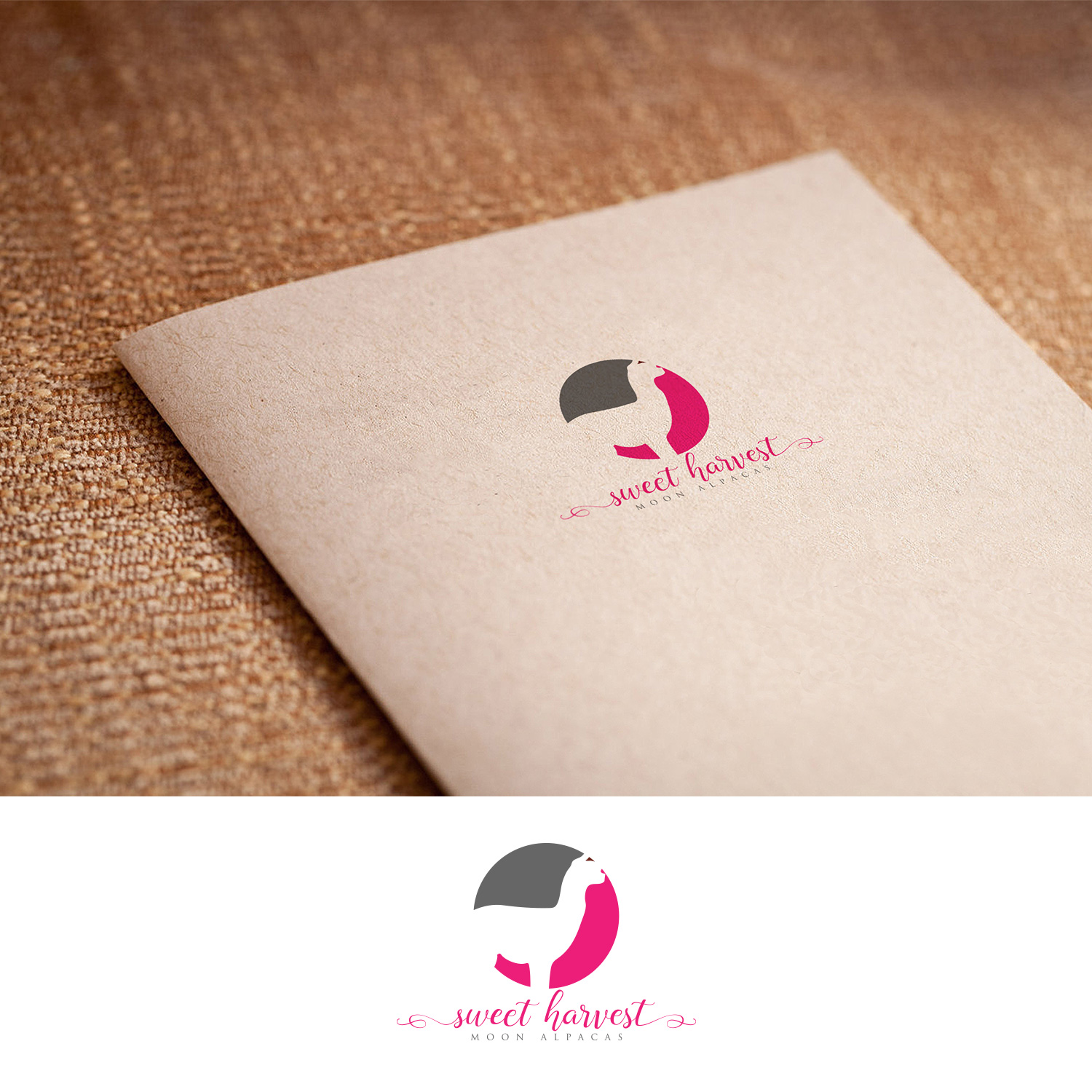 Logo Design by DesignDUO for Sweet Harvest Moon Alpacas | Design #17606430