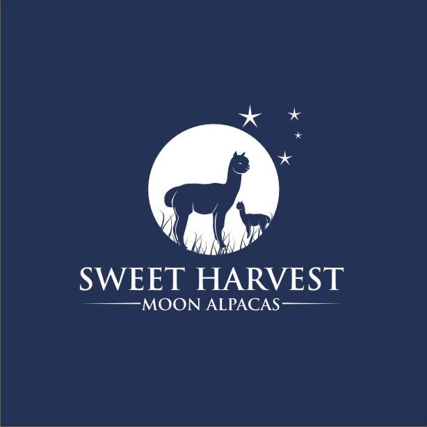 Logo Design by delu 003 for Sweet Harvest Moon Alpacas | Design #17472815