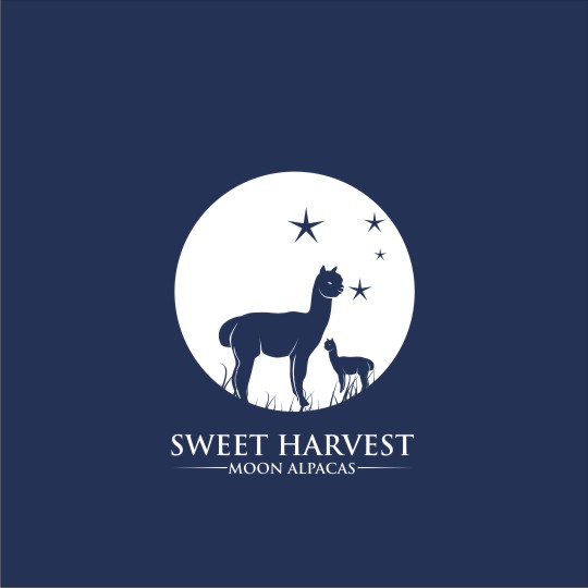 Diseño de Logo por delu 003 para Sweet Harvest Moon Alpacas | Diseño #17485878