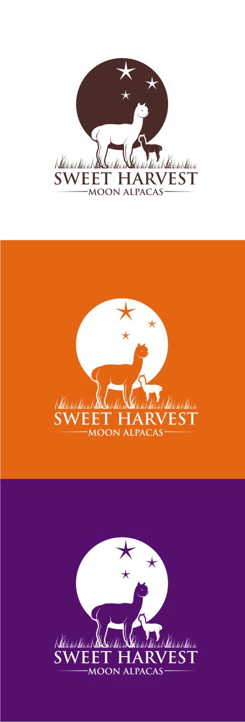 Diseño de Logo por delu 003 para Sweet Harvest Moon Alpacas | Diseño #17506466