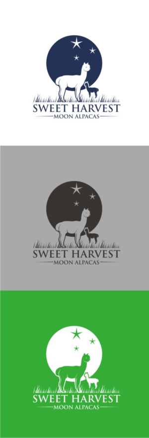 Design de Logo par delu 003 pour Sweet Harvest Moon Alpacas | Design : #17506467