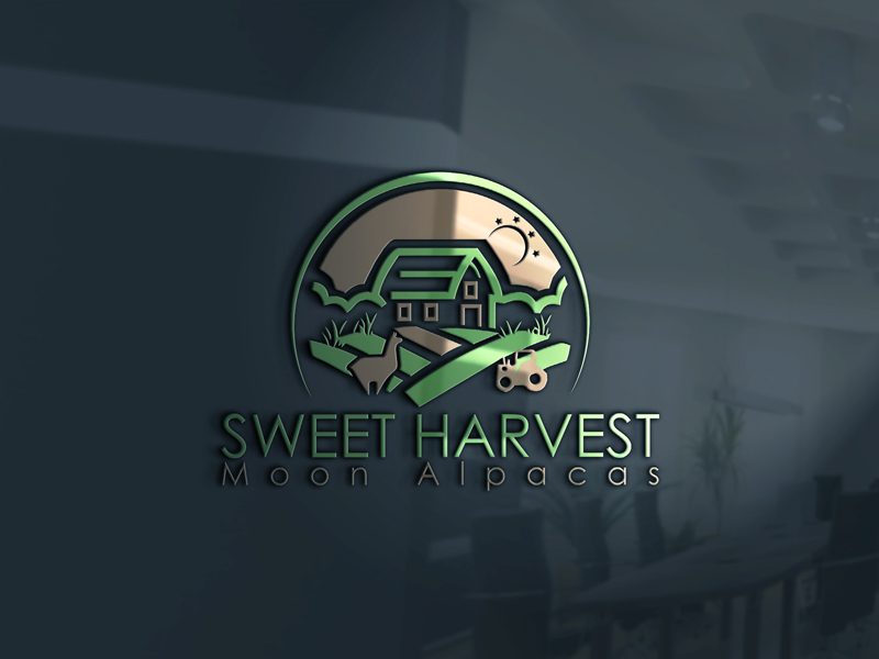 Design de Logo par rocklee pour Sweet Harvest Moon Alpacas | Design #17524077