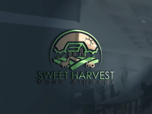 Logo-Design von rocklee für Sweet Harvest Moon Alpacas | Design: #17524077