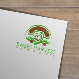 Logo-Design von rocklee für Sweet Harvest Moon Alpacas | Design: #17524109