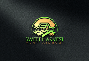 Logo-Design von rocklee für Sweet Harvest Moon Alpacas | Design: #17524110