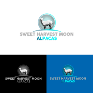 Diseño de Logo por Andrea Borgia para Sweet Harvest Moon Alpacas | Diseño #17500898