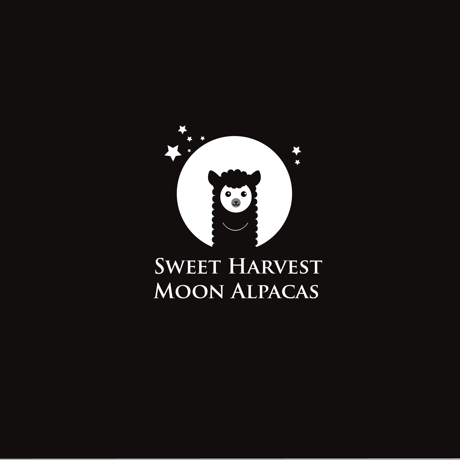 Logo Design by ranjith sree for Sweet Harvest Moon Alpacas | Design #17527375