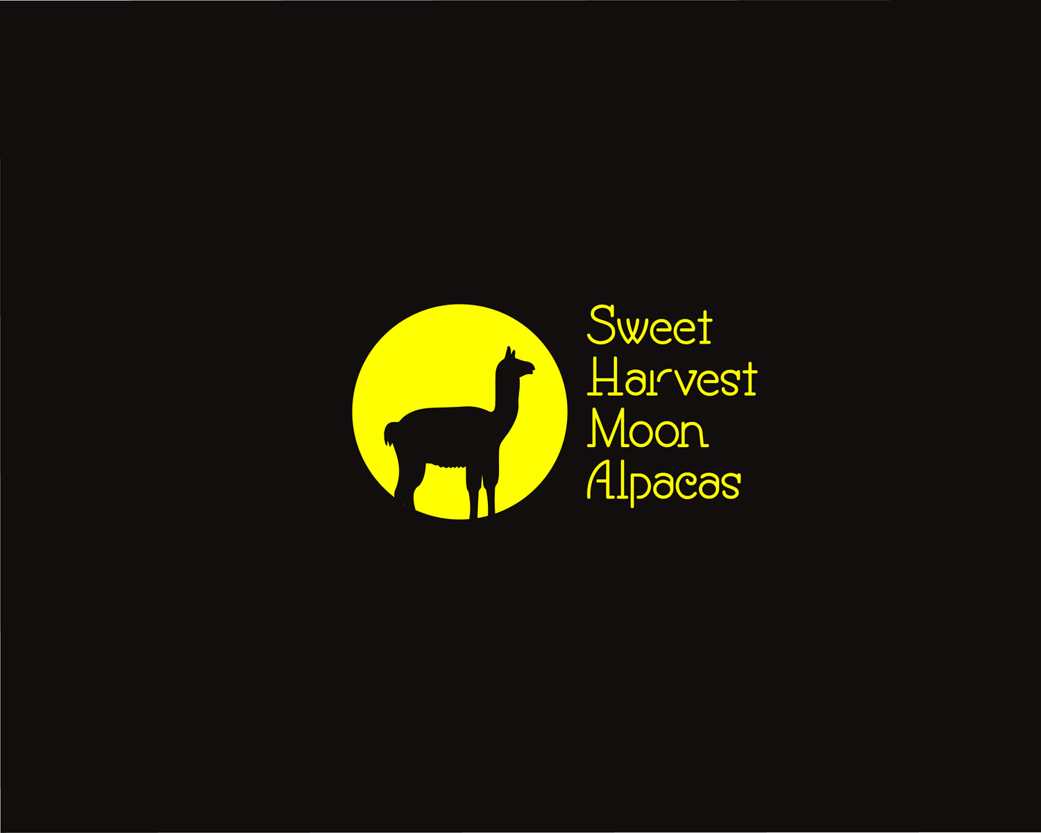 Logo-Design von ranjith sree für Sweet Harvest Moon Alpacas | Design #17529210