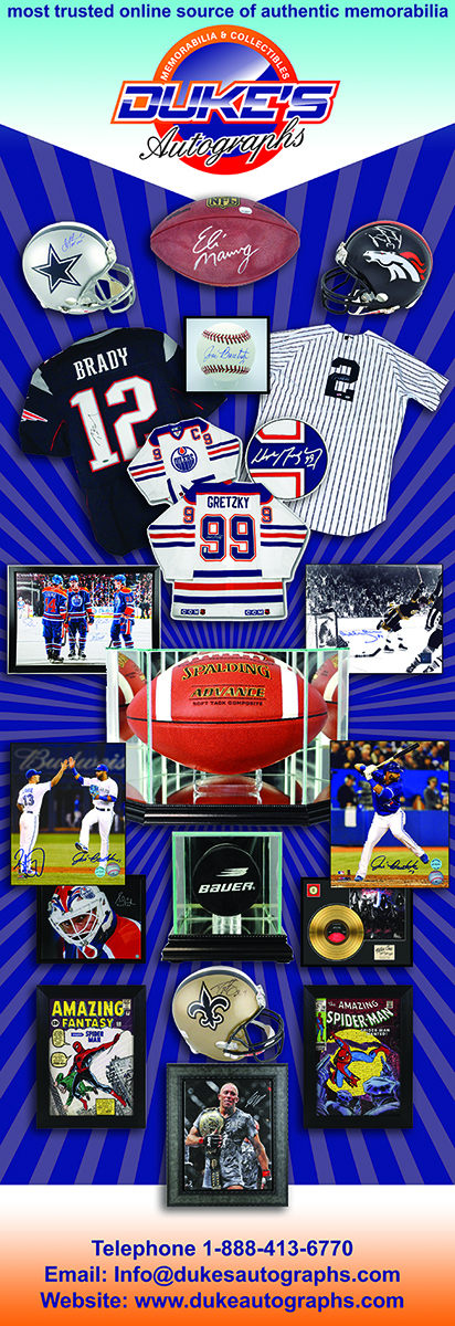 Poster Design by Armin Shohrati for Duke's Autographs | Design #2764939