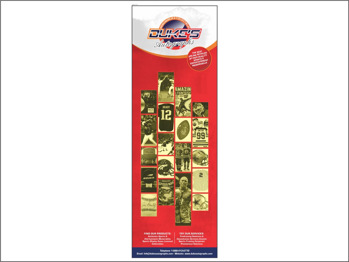 Design de Poster par Purple Studio pour Duke's Autographs | Design #2738486