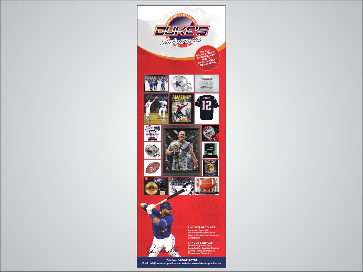 Design de Poster par Purple Studio pour Duke's Autographs | Design #2750151