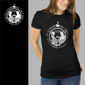 Coffee Lovers' T-shirt Design - Women US market, homey and personable. | T-Shirt-Design von said.tempo